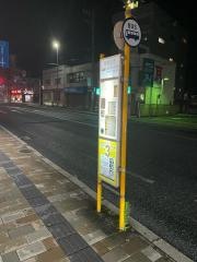 「可部上市」バス停留所