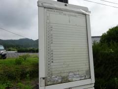 「第二亀岡園前」バス停留所