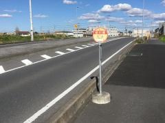 「前川橋」バス停留所