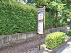 「第七小学校入口」バス停留所