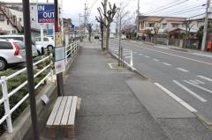 「青山」バス停留所