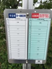 「中川原」バス停留所