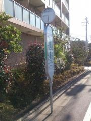 「大泉北中学校入口」バス停留所
