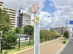 「宍道湖大橋北詰」バス停留所