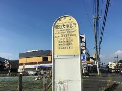 「東海大学北門」バス停留所