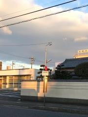 「守山東中学校前」バス停留所