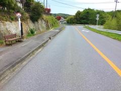 「藤原団地」バス停留所