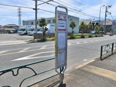 「残堀」バス停留所