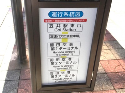 ユキサキナビ 小湊鐵道バス 五井駅東口 バス停留所 市原市五井中央東