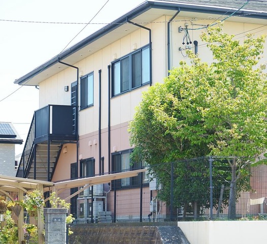 建物の奥行外観