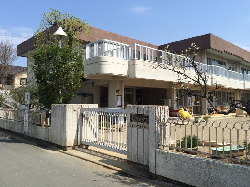 蕨市立たんぽぽ保育園の園舎施設の外観