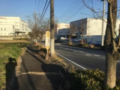 「砂口入口」バス停留所