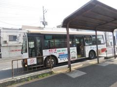 「綾の町電停前」バス停留所