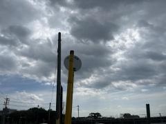 「津布田」バス停留所