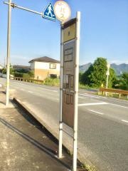 「島」バス停留所