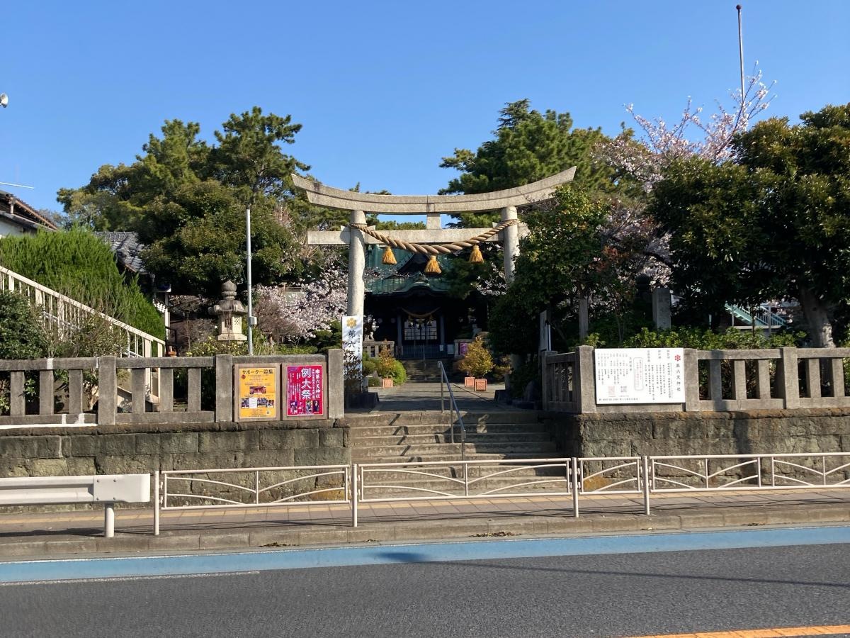 第六天神社の施設外観です。