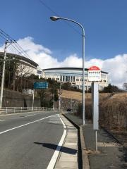 「席田中学校前」バス停留所
