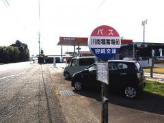 「川南種畜場前」バス停留所