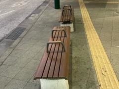「溝口駅南口」バス停留所