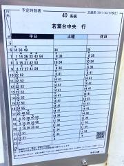 「地区公園」バス停留所