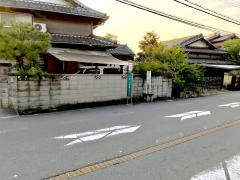 「浜上津屋」バス停留所