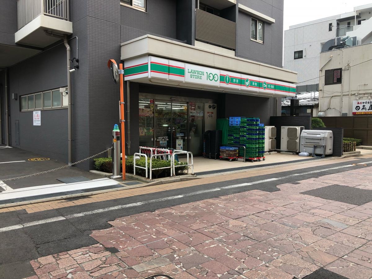 ローソンストア100京成大久保店