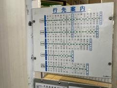 「中山駅」バス停留所