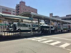 「桑名駅前」バス停留所