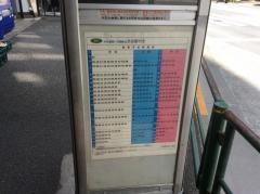 「目黒警察署前」バス停留所
