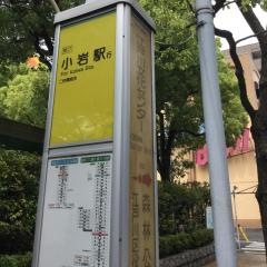 「江戸川文化センター」バス停留所