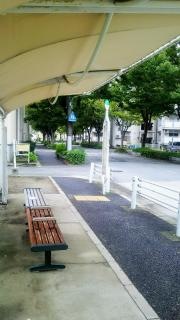 「宮ノ北団地」バス停留所