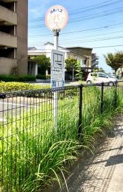 「団地入口」バス停留所
