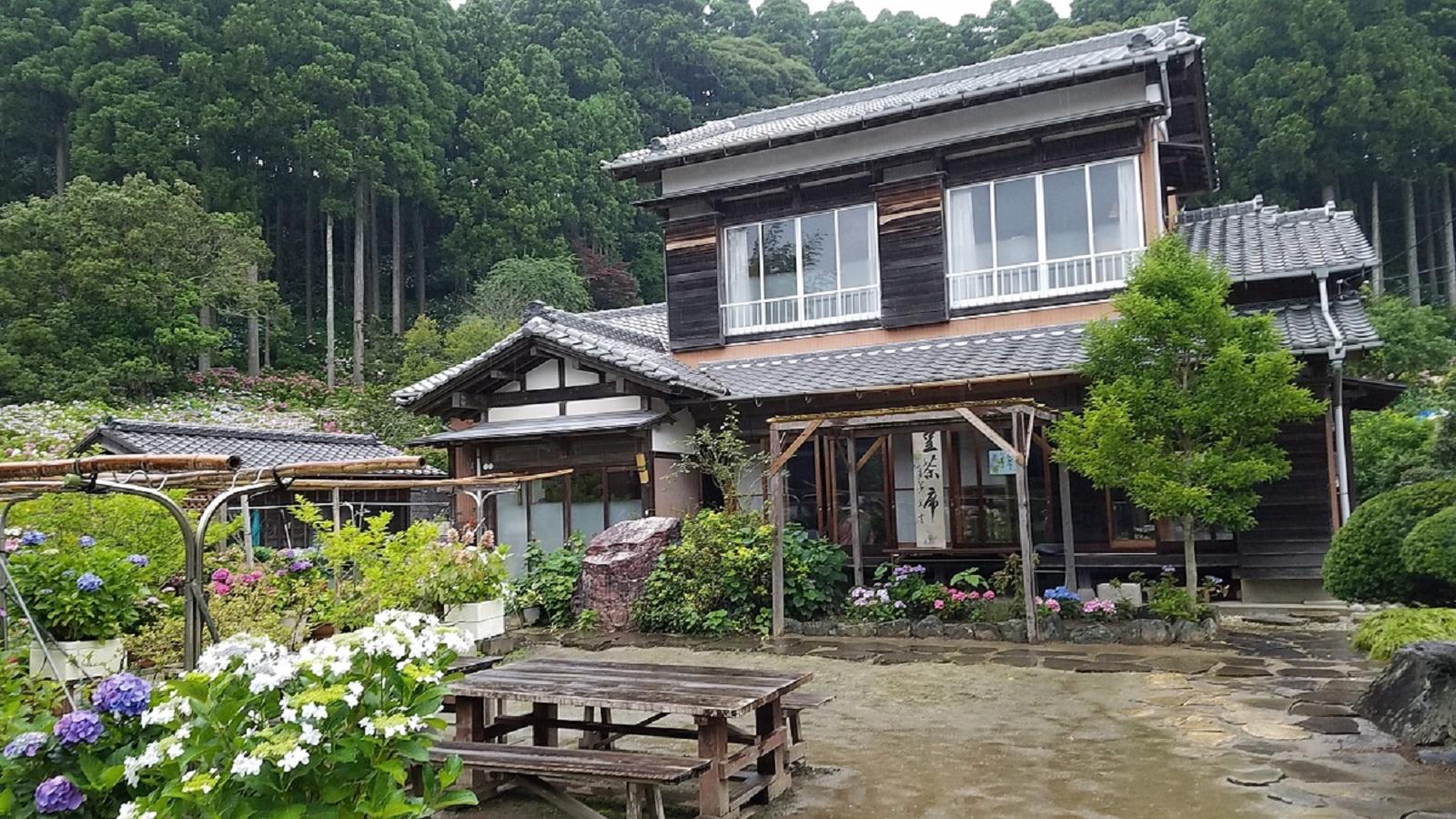 服部 農園 あじさい 屋敷
