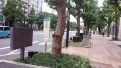 「大手前通り」バス停留所