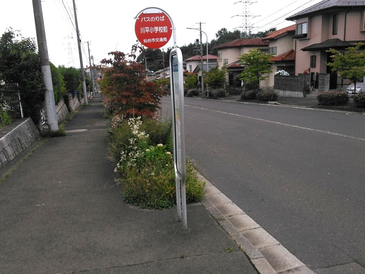 川平小学校前バスのりば