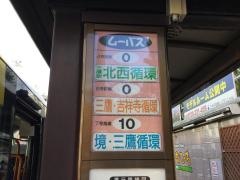 「三鷹駅」バス停留所