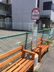 「水間観音駅」バス停留所