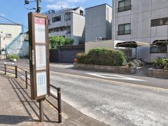 「井口八幡入口」バス停留所