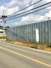 「中沢中学校前」バス停留所