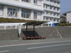 「気賀高校前」バス停留所