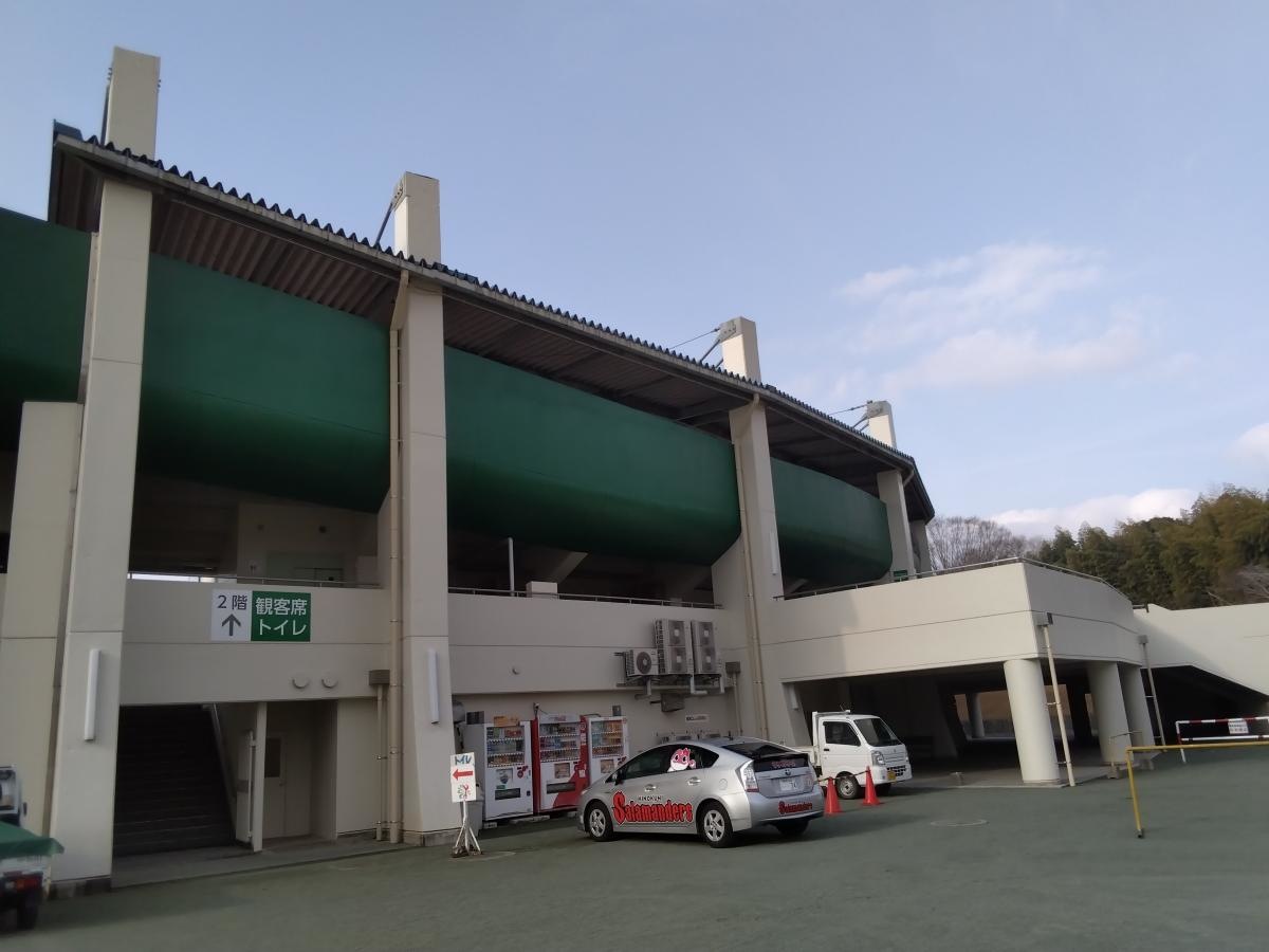 カルチャースポーツセンター山鹿市民球場へ行ってきました。