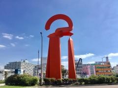 「堺駅前」バス停留所