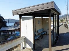 「南勢小学校前」バス停留所