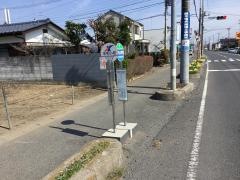 「市毛小学校前」バス停留所