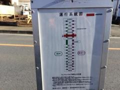 「法務局志木出張所」バス停留所