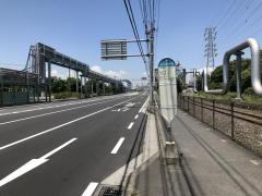 「日本触媒前」バス停留所