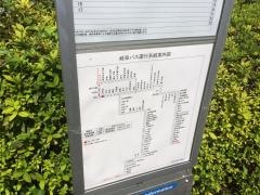 「菅谷口」バス停留所