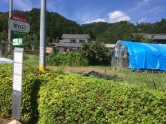 「菅谷口」バス停留所