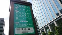 「成子坂下」バス停留所