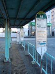 「ＪＲ四日市駅」バス停留所